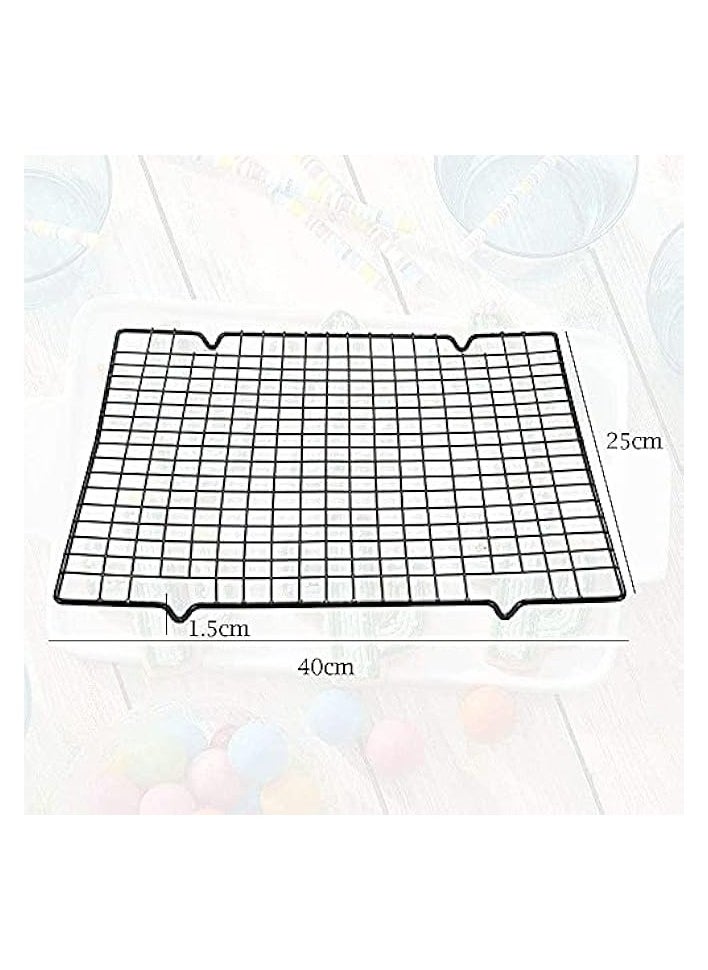 2 PackCooling Racks Baking Rack Stainless Steel Cooling Racks Baking Rack 16" x 10" Set of 2 Oven Safe Wire Racks Fit Quarter Sheet Pan