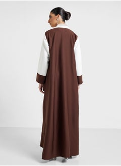 Khizana Trench Abaya With Sheila  - Image 2