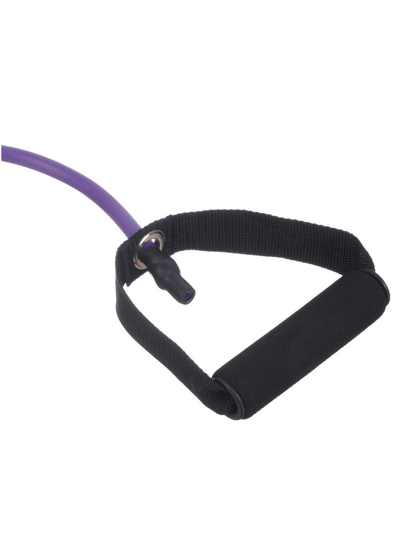 Pull String For Fitness And Aerobics With Door Anchor 50-55 LB, Purple