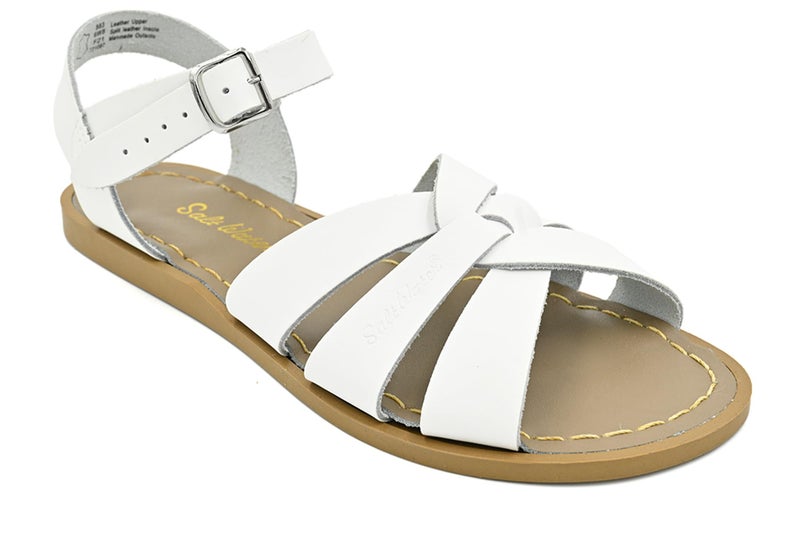 Salt Water Sandals by Hoy Shoe Original Sandal (Toddler/Little Kid/Big Kid/Women's), White, 4 M US Toddler - Image 1