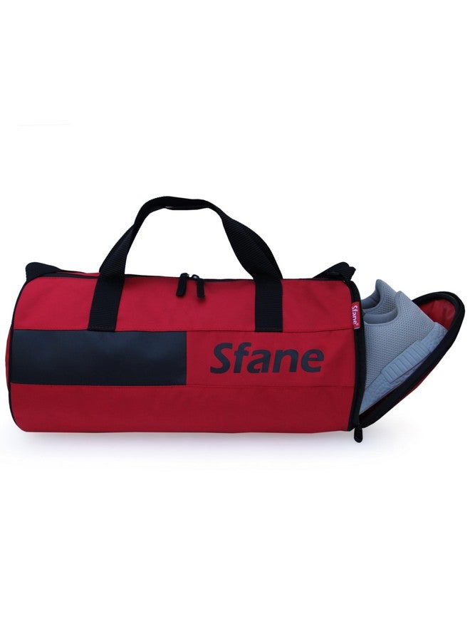 Sfane Red & Black Duffel Gym Bags - Image 1