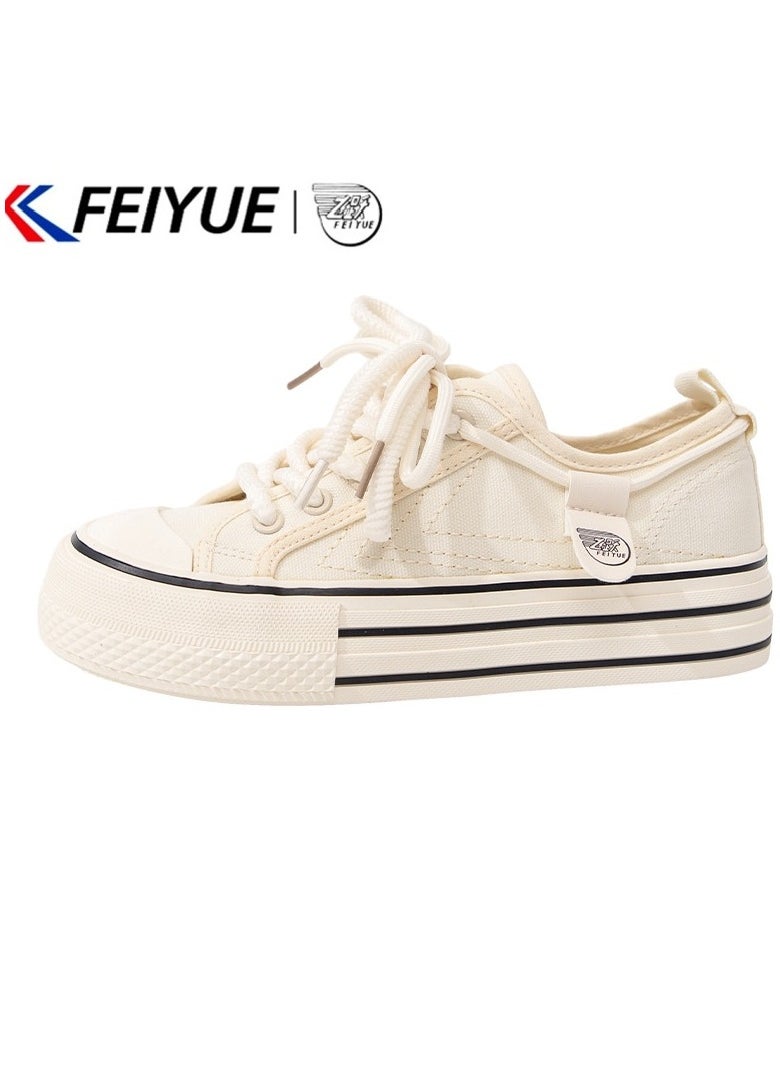 FEIYUE - Women's Comfortable Casual  Shoes, Canvas Shoes - Image 1
