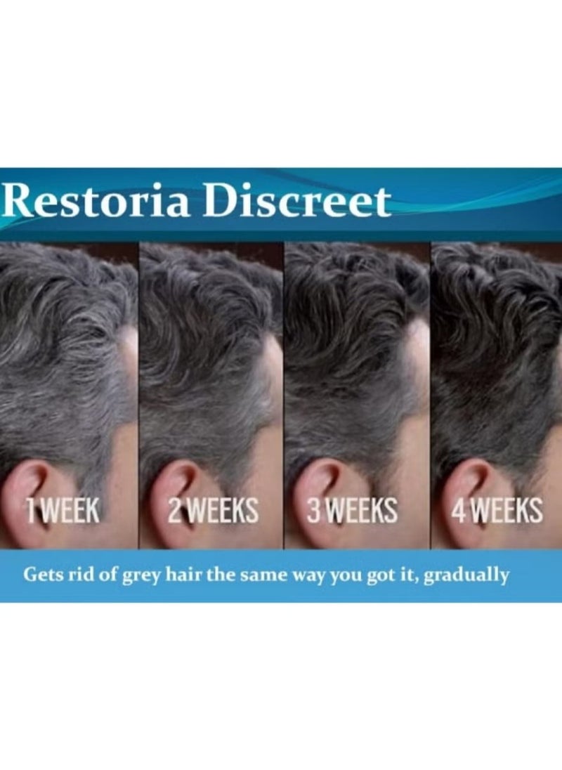 Restoria Discreet - Restoria Discreet Hair Colour Restoring Cream 250 ml Hair colour changing - Hair Colouring Cream Hair Care Treatment Color - Image 1
