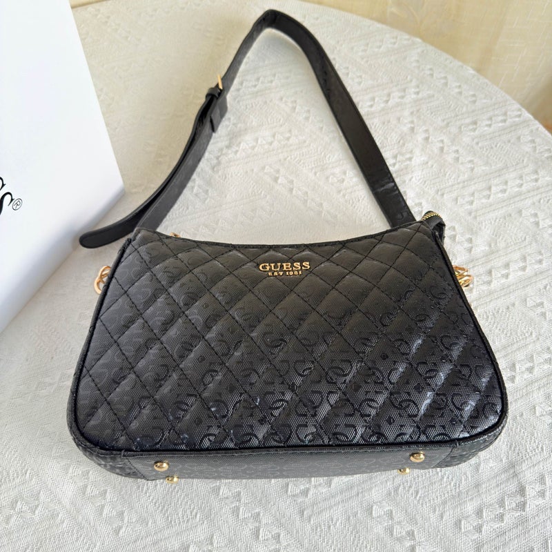 GUESS Camera Bag Fashion Avon Park Shoulder Bag Women's bag Black - Image 3