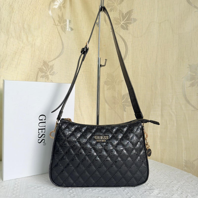 GUESS Camera Bag Fashion Avon Park Shoulder Bag Women's bag Black - Image 1