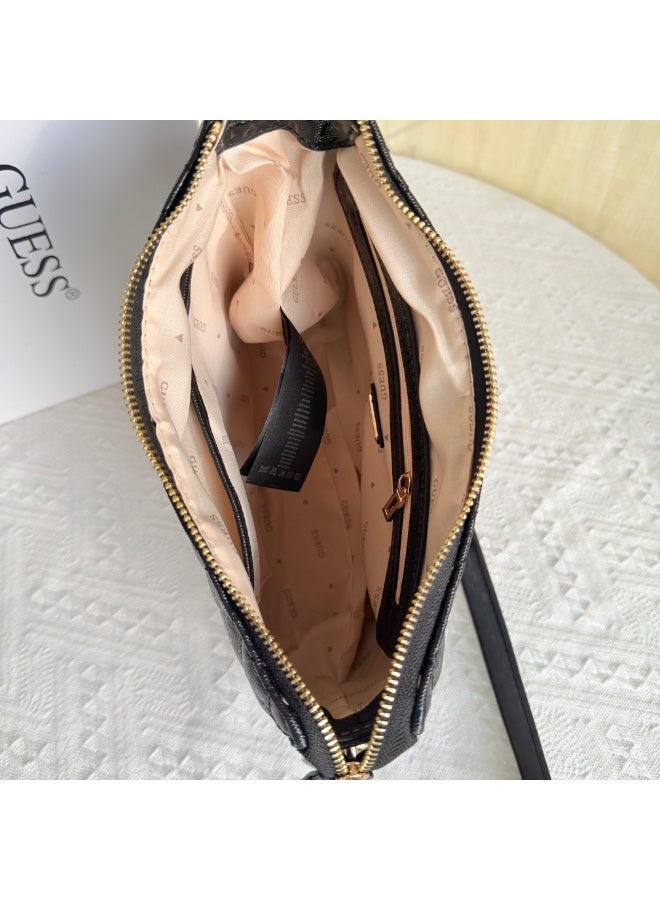 Guess Avon Park Shoulder Bag Women's Crossbody bag Cosmetic bag Black - Image 5