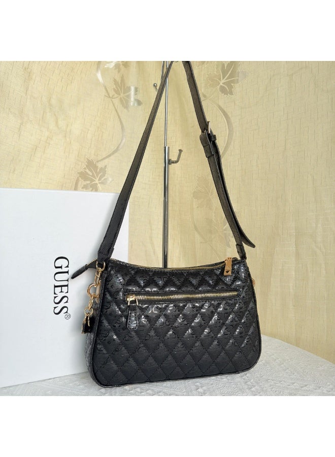 Guess Avon Park Shoulder Bag Women's Crossbody bag Cosmetic bag Black - Image 3