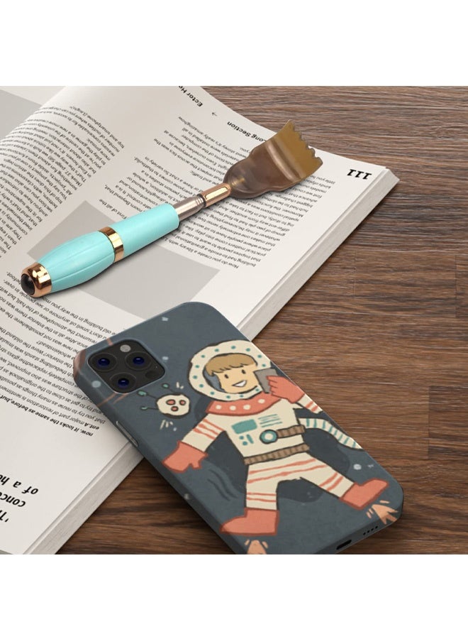 Back Scratcher, Extendable Back Scratchers Portable Handheld Massage Stick Hand Massager Tool Telescoping Scratcher Eliminating Back Itching for Women Men Adults (Blue) - Image 5