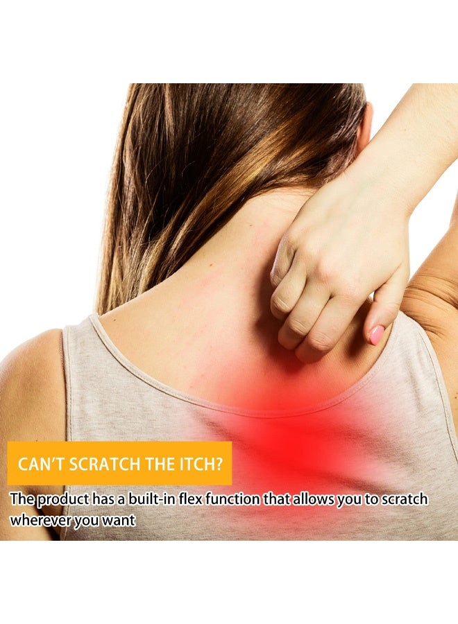 Back Scratcher, Extendable Back Scratchers Portable Handheld Massage Stick Hand Massager Tool Telescoping Scratcher Eliminating Back Itching for Women Men Adults (Blue) - Image 3