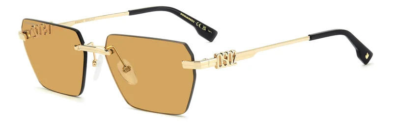 DSQUARED2 Rectangular Geometrical Sunglasses Frames