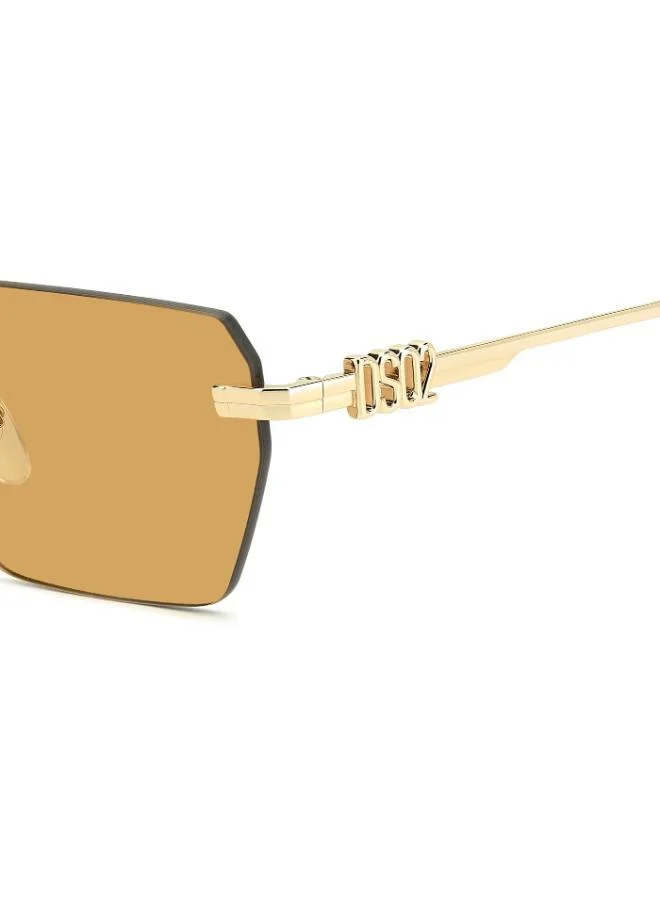 ديسكويرد2 إطارات نظارات هندسية مستطيلة