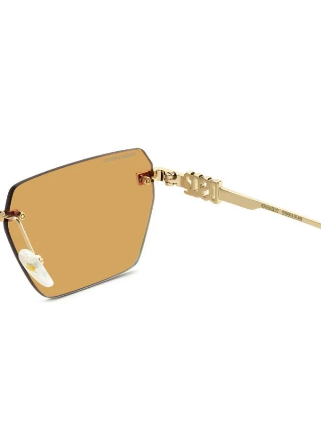 ديسكويرد2 إطارات نظارات هندسية مستطيلة