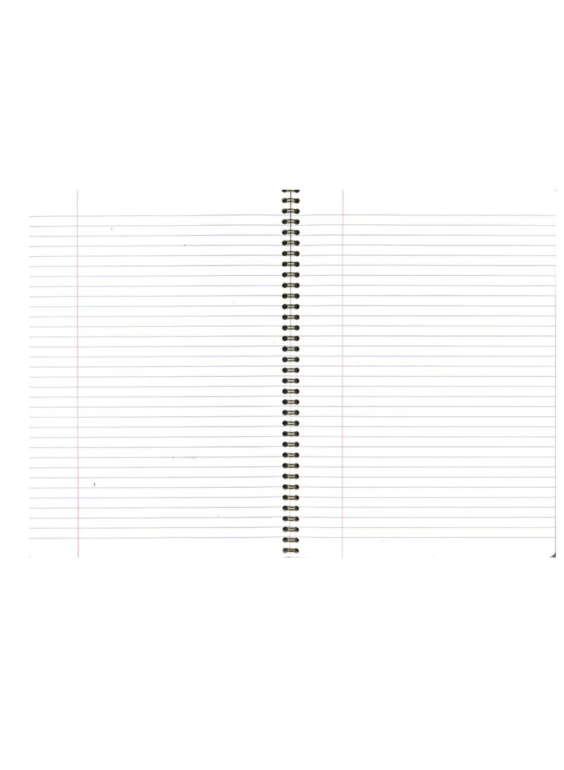 Clairefontaine A4 Size Cahier Spiral Notebook 50 Sheets Paper Cover Blue - Image 2