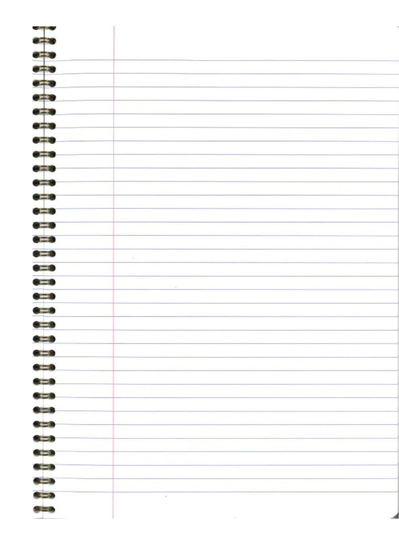 Clairefontaine A4 Size Cahier Spiral Notebook 50 Sheets Paper Cover Blue - Image 3