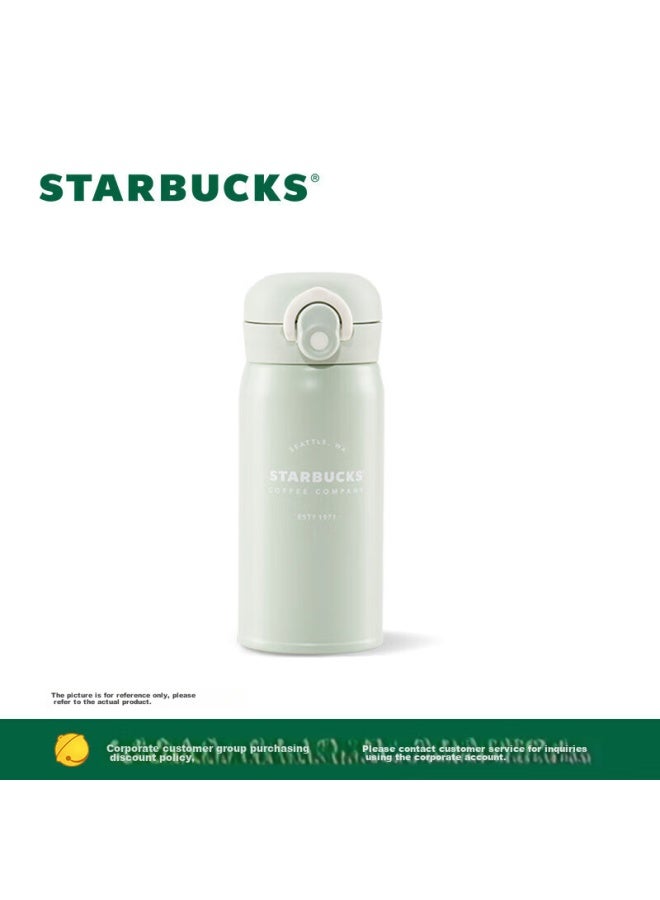Starbucks Thermos Green Logo Insulated Cup 350ml, Misty Green Series, Portable Sports Water Bottle, Coffee Cup, Valentine's Day - Image 3