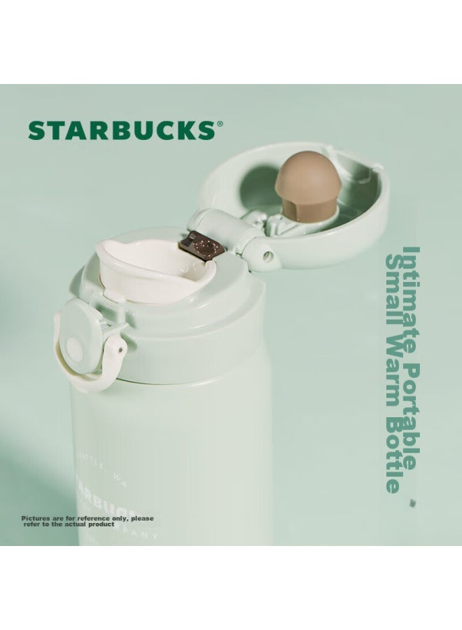 Starbucks Thermos Green Logo Insulated Cup 350ml, Misty Green Series, Portable Sports Water Bottle, Coffee Cup, Valentine's Day - Image 2