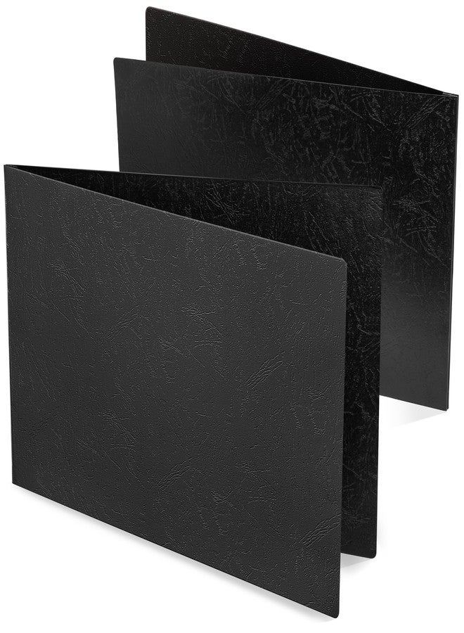 Ruby Paulina 11x17 Folder, Pressboard Report Covers. 10 Pack Professional Blueprint Binders with 3-inch Fastener, 500-sheet Capacity. Large Format Document Organizer Storage for Tabloid Size (Black) - Image 4