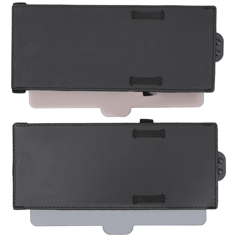 Universal Retractable Car Windshield Sunshade 2 Pack Adjustable Anti Glare Visor - Image 2