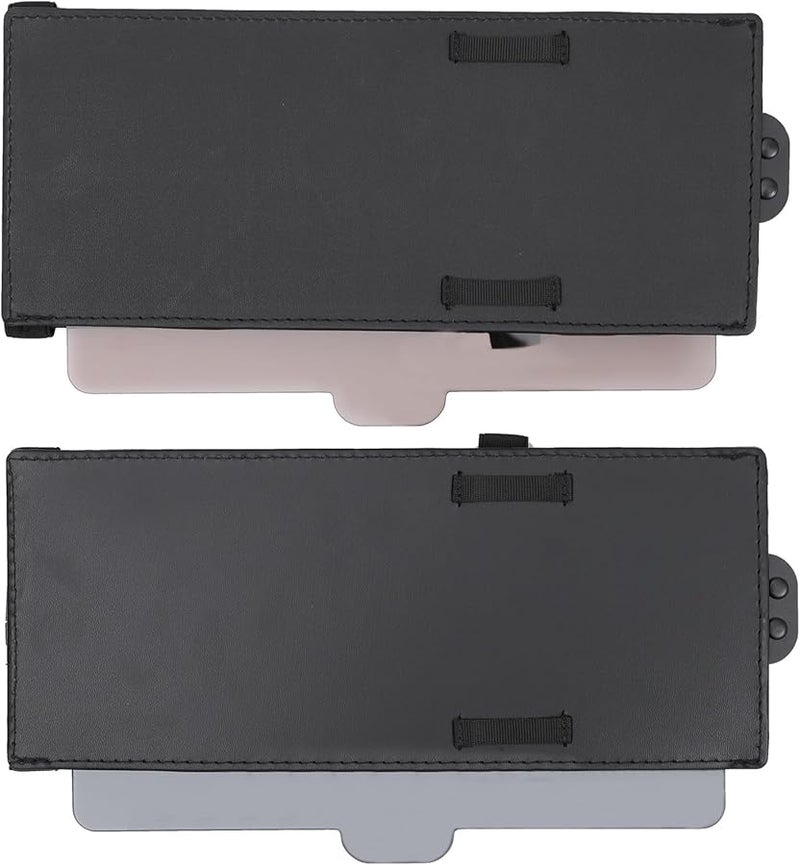 Universal Retractable Car Windshield Sunshade 2 Pack Adjustable Anti Glare Visor - Image 1
