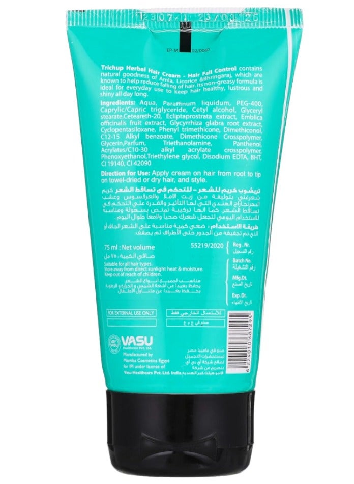 TRICHUP Styling Cream Hair Fall Control - Strengthens & Styles Hair (75ml)  - Image 2