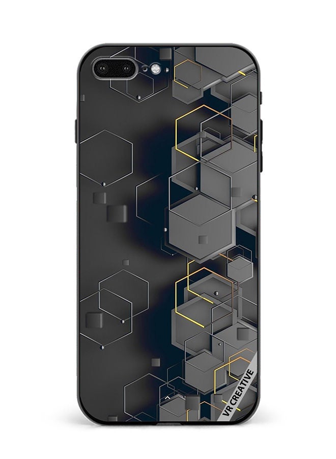 VR CREATIVE Protective Case Cover For Apple iPhone 7 Plus/8 Plus Abstract Design Multicolour - Image 1