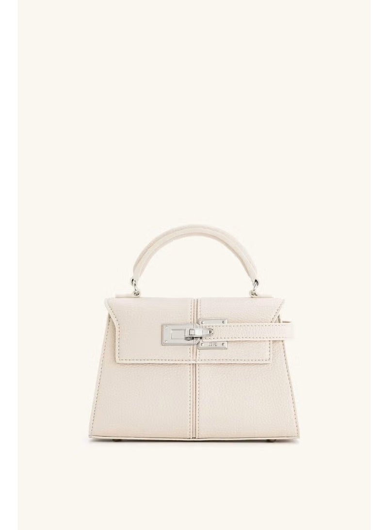 JW PEI Elise Top Handle Bag - White - Image 1