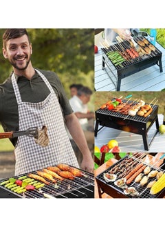 Barbeque Stand with Grill Durable Iron Construction-Foldable Barbecue Charcoal Grill, BBQ Charcoal Grills Folding Tabletop Kabab Smoker Grill for Outdoor Camping 600*230*335mm - pzsku/Z24329D9CE10FD4726612Z/45/_/1731157666/6af036cf-90b9-4e56-a628-cd90325159f3