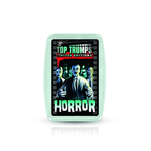 Top Trumps Horror 2020 Top Trumps Card Game wGlow in The Dark Case - Image 1
