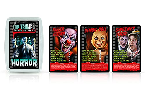 Top Trumps Horror 2020 Top Trumps Card Game wGlow in The Dark Case - Image 5