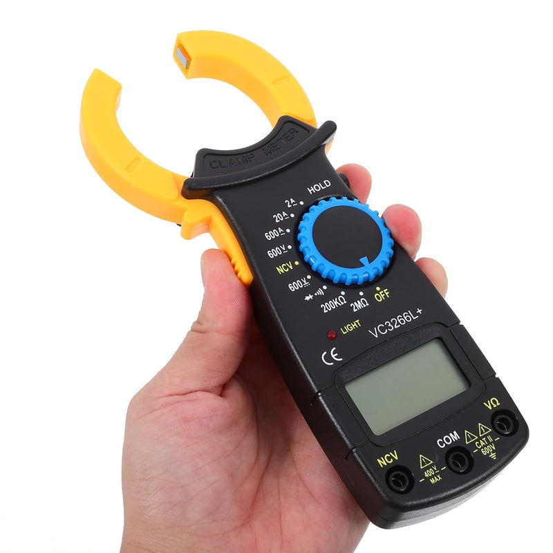Kichvoe Clamp Multimeter 3266l+ Digital Multi Tester for Ac Dc Voltage Current Resistance Detection Handheld Clamp Meter for Household Electrical Testing - Image 3