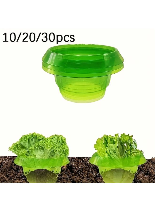 30pcs Round Plant Protection Hats For Garden Lawn Care And Pest Control - Image 2