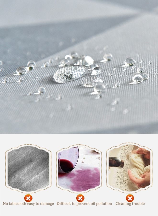 Oil And Water Proof Table Cloth Multicolour 140x200cm