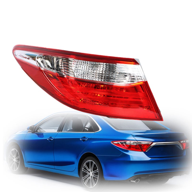 munirater 1Pack Rear Left Tail Light Brake Lamp Assembly Replacement for 20152017 Toyota Camry Outer Driver Side 8156006640 TO2804121