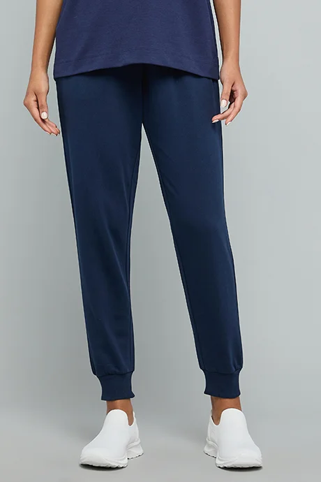 أر أند بي Solid Joggers with Drawstring Waist