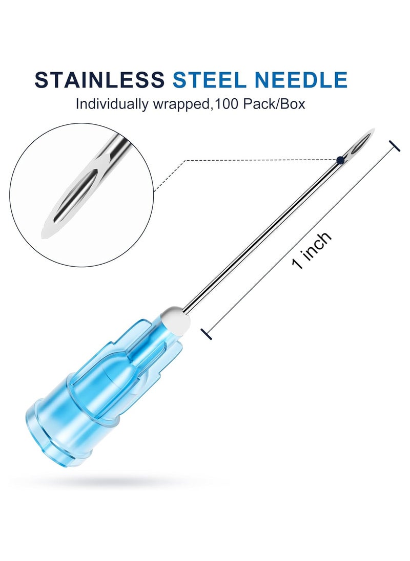 CARE - 3Ml 23G 1In Luer locking syringe with needles 100PCS - Image 1