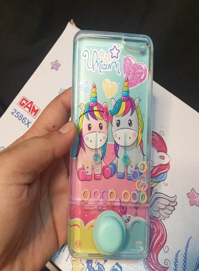 MINtile لعبة MINtile المحمولة الشفافة المتوافقة مع الماء - لعبة للأطفال | حلقة مائية - جهاز ألعاب للأولاد والبنات | لعبة بلاستيكية بزر واحد | هدية عيد ميلاد مميزة | سهلة الحمل بدون شاشة - Image 5