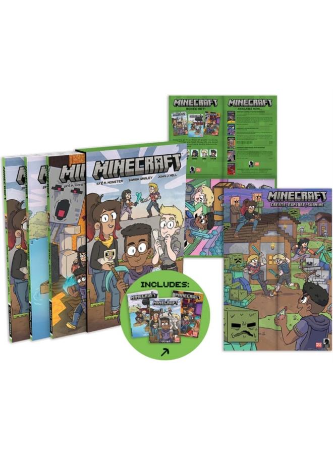 Minecraft Boxed Set (graphic Novels) 