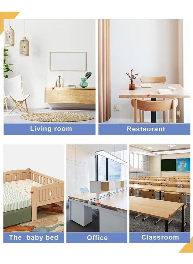 Transparent Baby Proofing Edge and Corner Protector Strip – Soft Silicone Cushion Guard for Furniture, Wall Corners & Table Edges – Anti-Collision Safety Bumper for Kids & Toddlers – Pre-Taped, Easy to Install, 2m Trim - Image 4