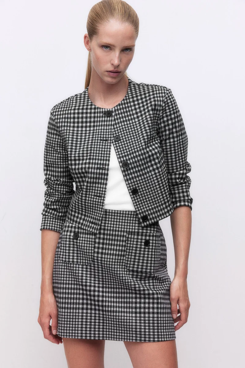 H&M Pocket-Detail Mini Skirt