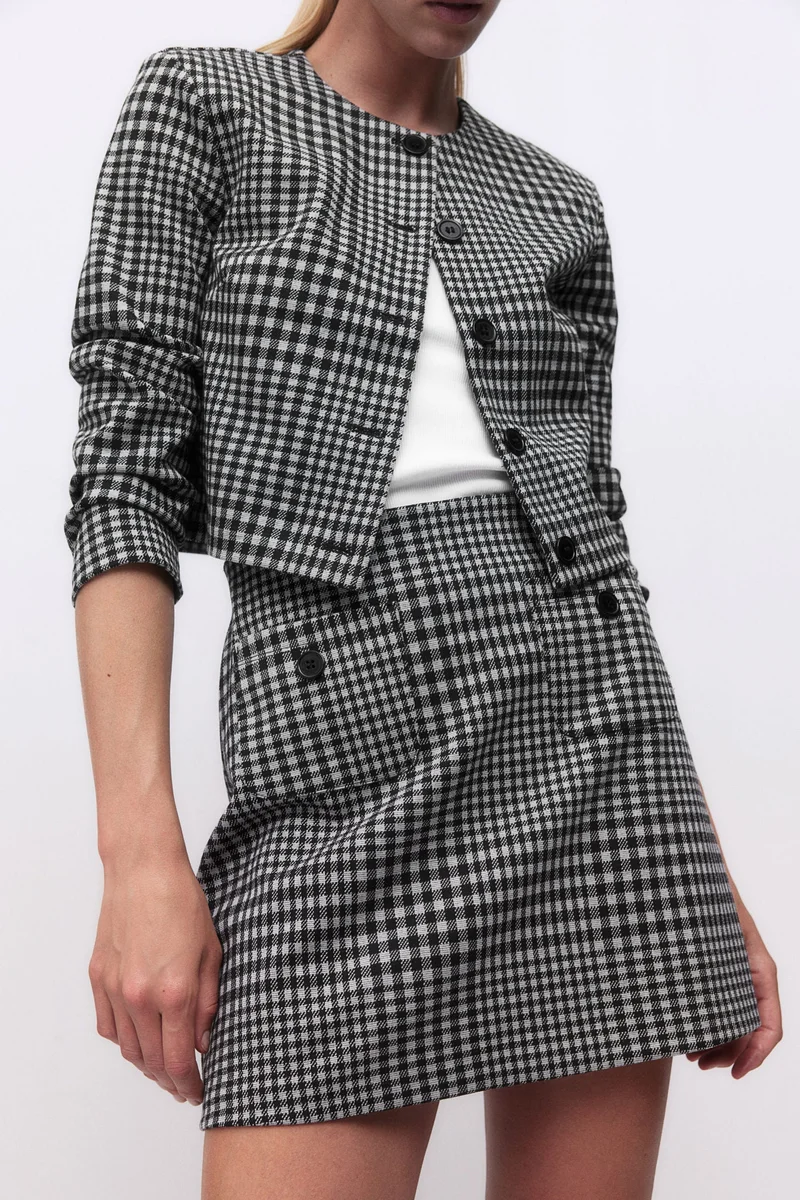 H&M Pocket-Detail Mini Skirt