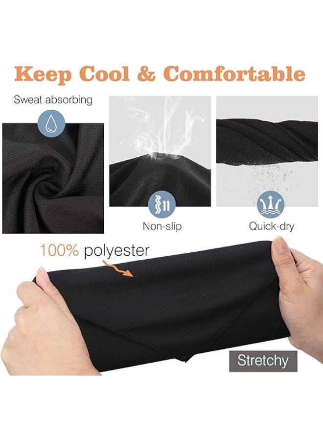 Bukela Scarf Mask Bandana with Ear Loops 3 Pack, Neck Gaiter Balaclava Dust UV Sun Protection Outdoors Face Mask for Women Men - Image 2