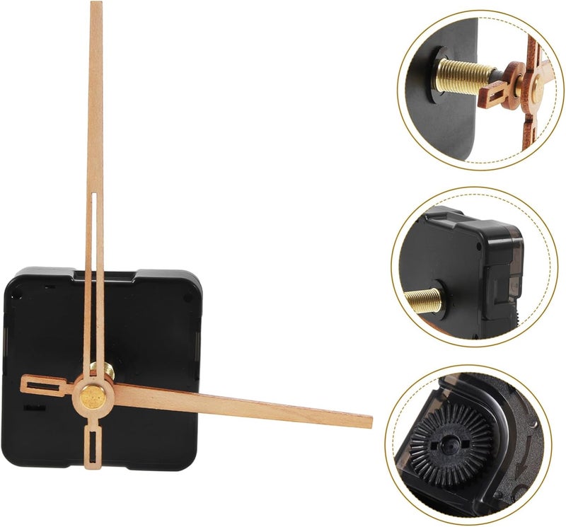 Gadpiparty Long Shaft Clock Motor Mechanism Wall Clock Mechanism Replacement DIY Kit Battery Replacement Parts - Image 3
