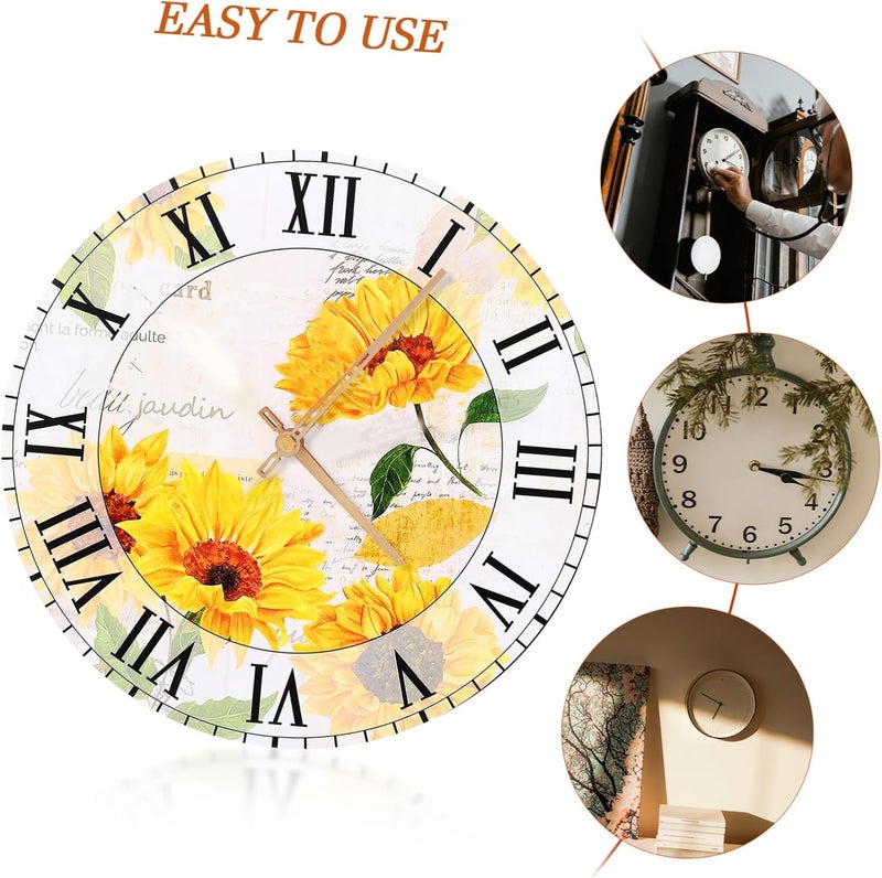 Gadpiparty Long Shaft Clock Motor Mechanism Wall Clock Mechanism Replacement DIY Kit Battery Replacement Parts - Image 5
