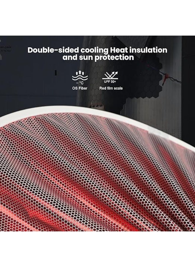 2025 Upgraded Tesla Model Y Roof Sunshade Heat-Insulating, UV-Protective, Nano-Reflective Interior Accessories for Tesla Model Y 2020-2025 - Image 5