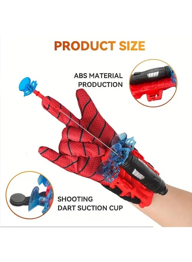 Goolsky Spider Launcher Gloves - Experience Superhero Thrills - Launch Elastic Ropes, Perfect Party Decor & Birthday Gift - 3 Bombs, 2 Adjustable Straps for Exciting Play - Image 3