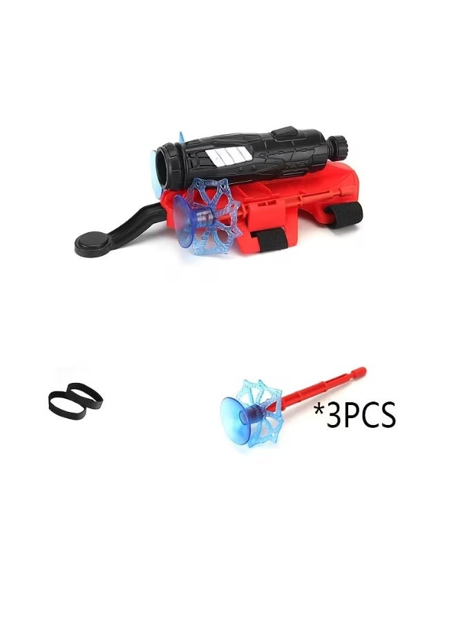 Goolsky Spider Launcher Gloves - Experience Superhero Thrills - Launch Elastic Ropes, Perfect Party Decor & Birthday Gift - 3 Bombs, 2 Adjustable Straps for Exciting Play - Image 4