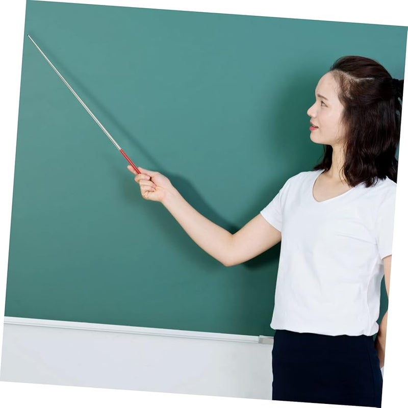 Retractable Teacher Pointer Extendable For Classroom Whiteboard Lightweight Polished Finish - Image 5