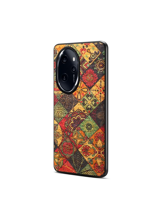 اس-توب جراب لهاتف Honor 100 Pro من سلسلة زهور الفصول الأربعة من مادة TPU - Image 3