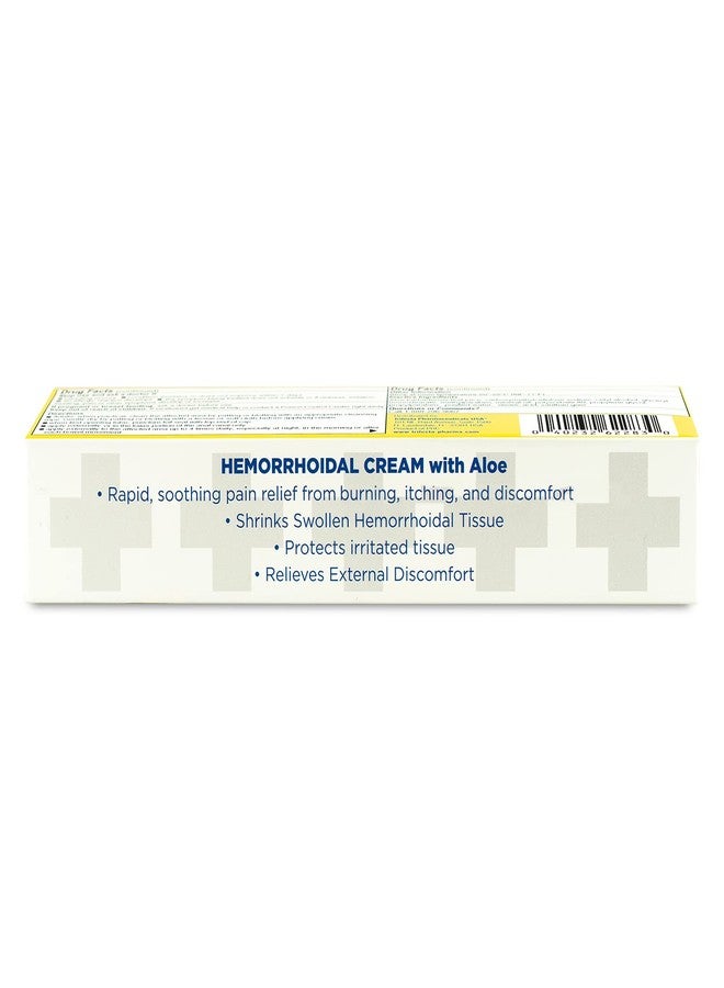 Globe Hemorrhoidal Cream (2 Pack) 1.8 oz w/Applicator Phenylephrine, Pramoxine with Aloe, Relief from Burning, Itching and Discomfort of Hemorrhoids. - Image 5