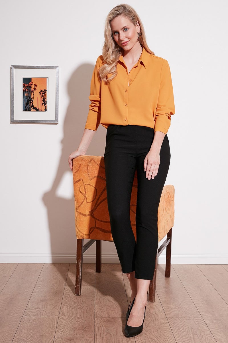 Lela Relaxed Cut Long Back Shirt Women's Shirt 6118728  - Image 1